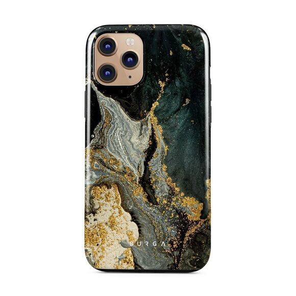 Burga Tough Northern Lights Marble iPhone 11 Pro Max Case - Picture 1 of 7